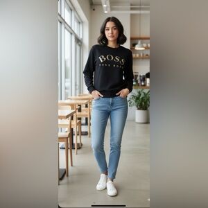 Hugo Boss Black Crewneck Sweater Premium Design